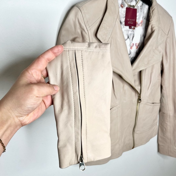 Ted Baker ‘Hanni’ Leather Jacket - Picture 6 of 15